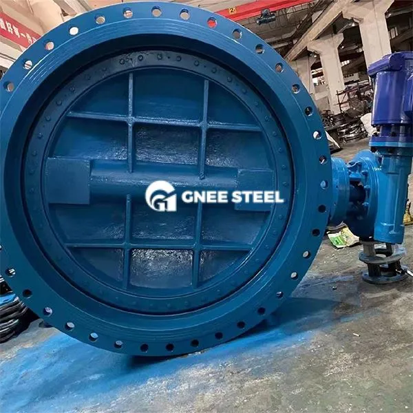 صمام الفراشة مزدوج الحديد المزدوج