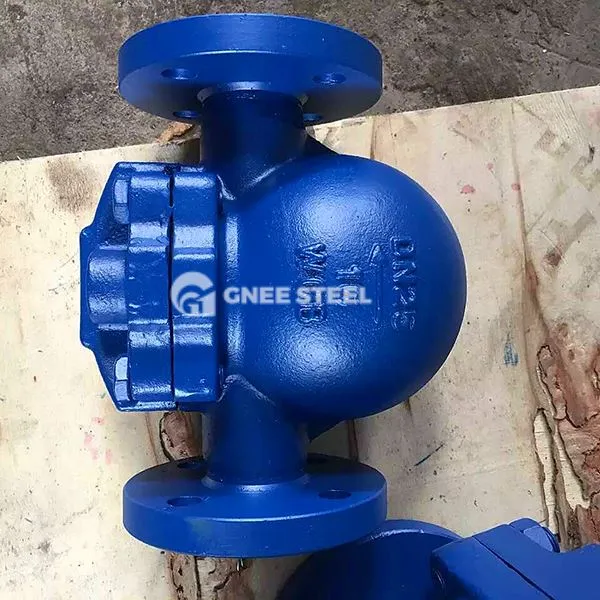 رافعة تم تشغيل صمام الكرة