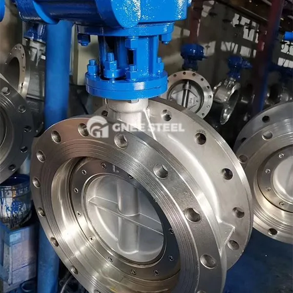 صمام فراشة من الفولاذ المقاوم للصدأ